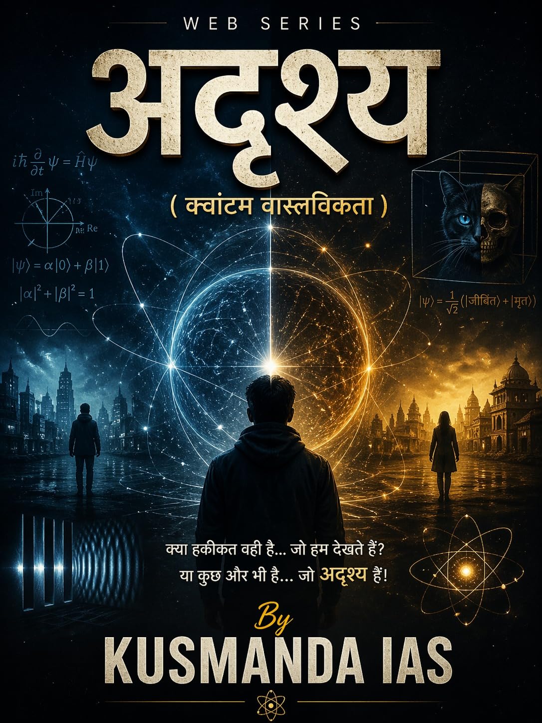 Adarshya : Quantum Superposition (Hindi) (English Edition)