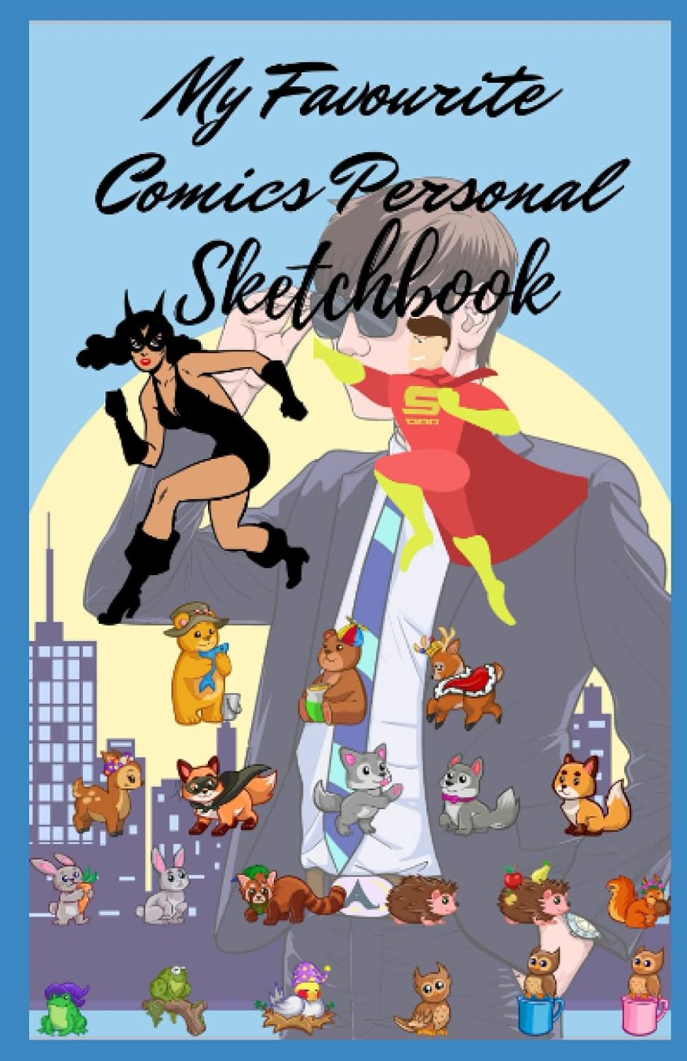 MY FAVOURITE COMICS PERSONAL SKETCHBOOK: Create Your Own Favourite Comics With The Comics Sketchbook For Drawing And Sketching, Of Over 62 Pages Of... Your Inner Talent With The Comic Sketchbook baixar livro de graça