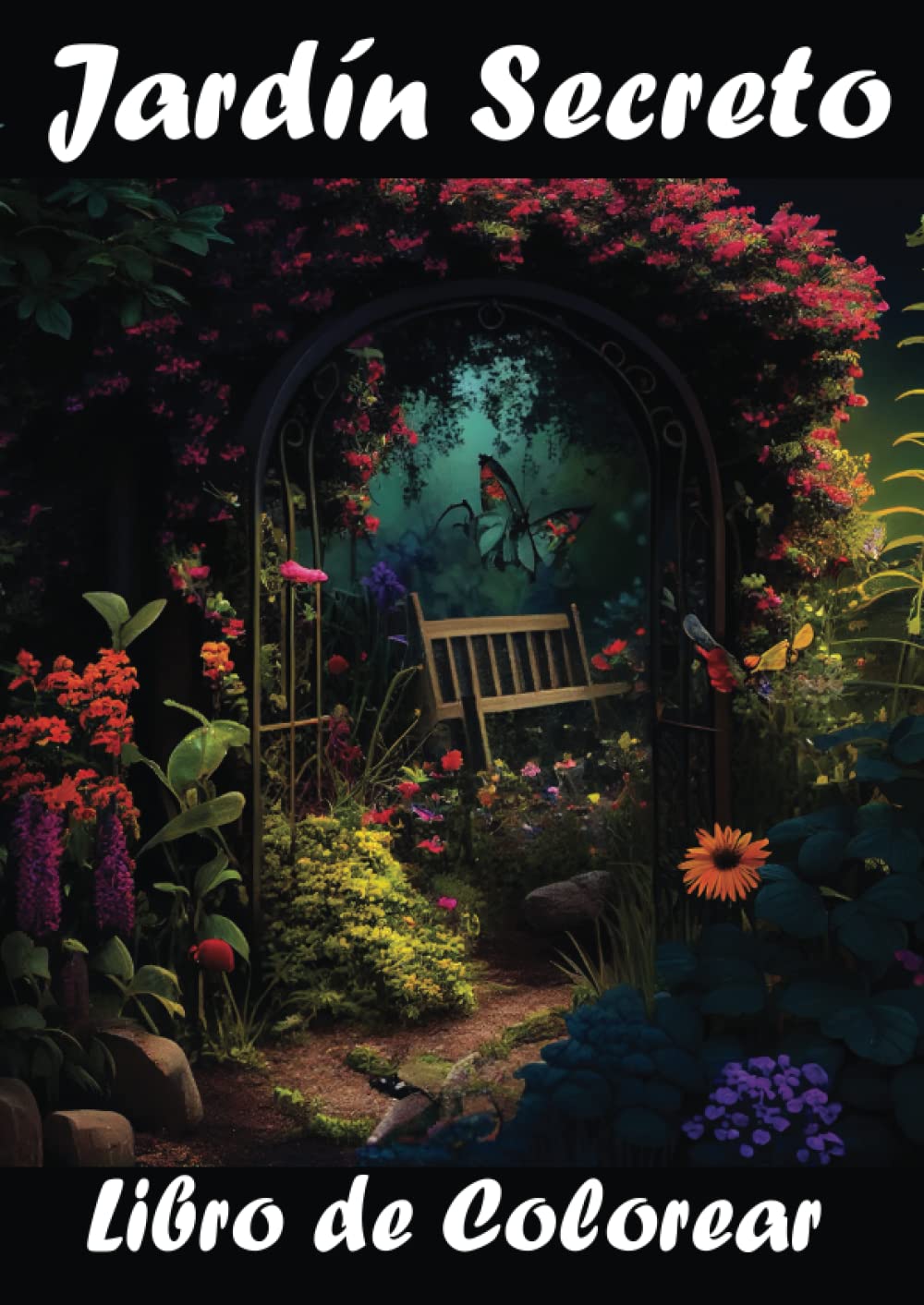 capítulo por capítulo baixar Jardín Secreto Libro de Colorear- Libro para colorear antiestrés para la relajación y la reducción del estrés con 51 hermosos motivos de jardí: Como... amigos o para usted (Spanish Edition)