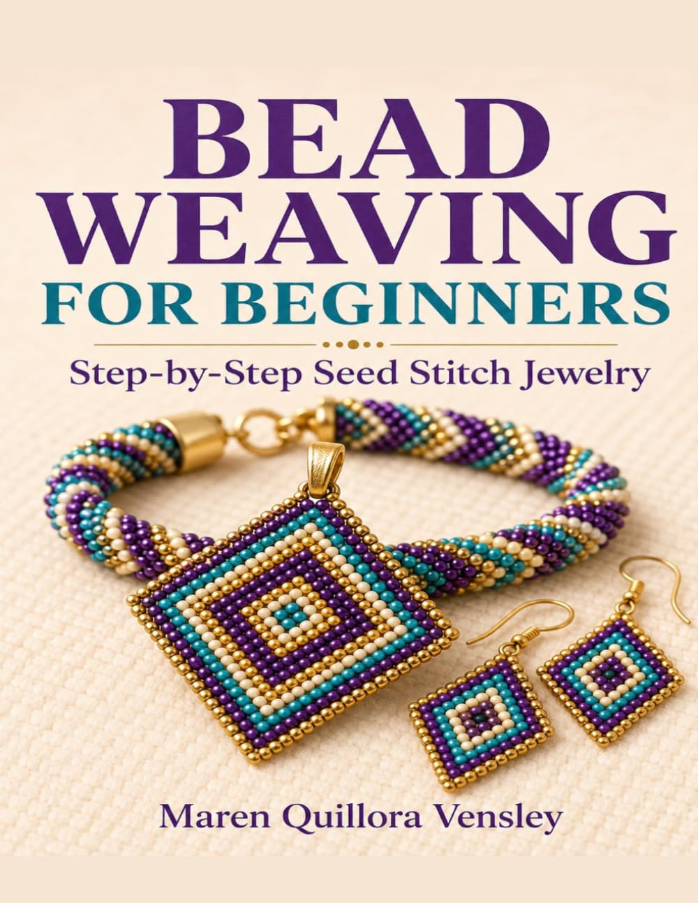 ler totalmente Bead Weaving For Beginners: Step-by-Step Seed Stitch Jewelry
