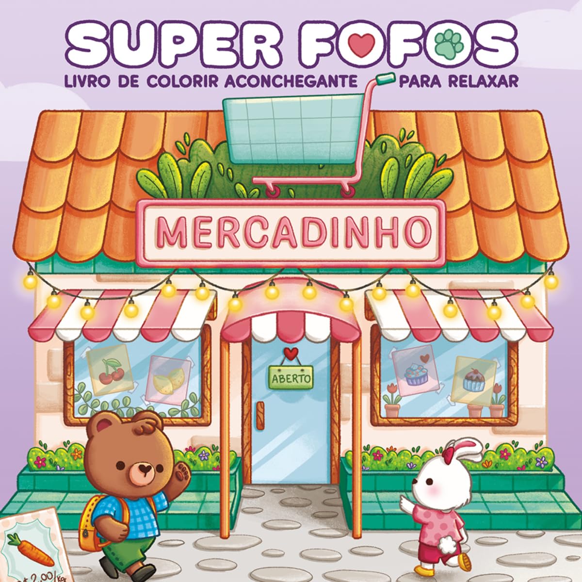 SUPER FOFOS: Livro de colorir adulto CUTE & COMFY – Sucesso do TikTok baixar livro de graça