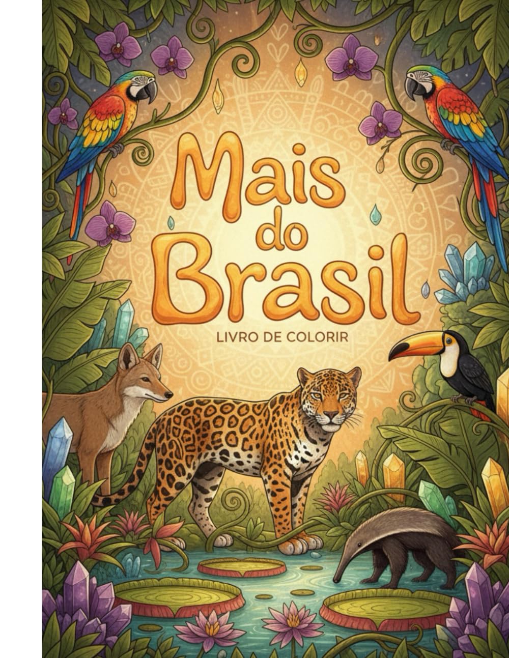 capítulo por capítulo baixar 100 páginas para colorir: Mais do Brasil
