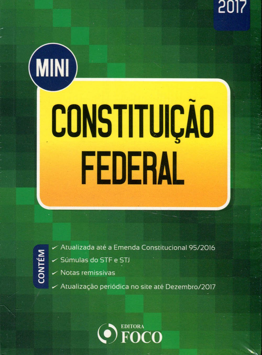 Mini Constituição Federal 2017 - Volume 1