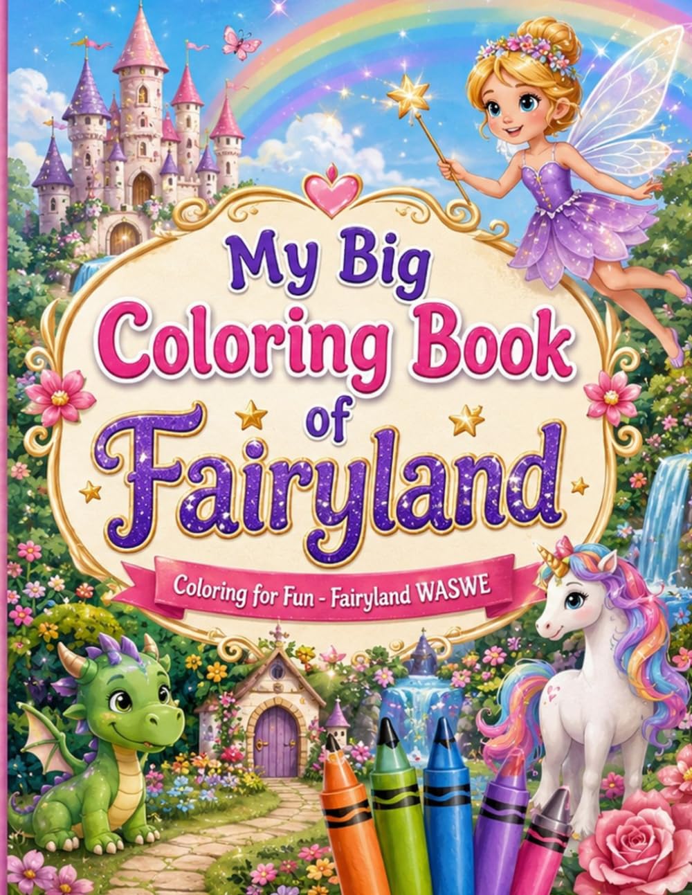 ler totalmente My Big Art Book of Fairyland: Coloring for Fun - Fairyland (My Big Coloring Art Books)