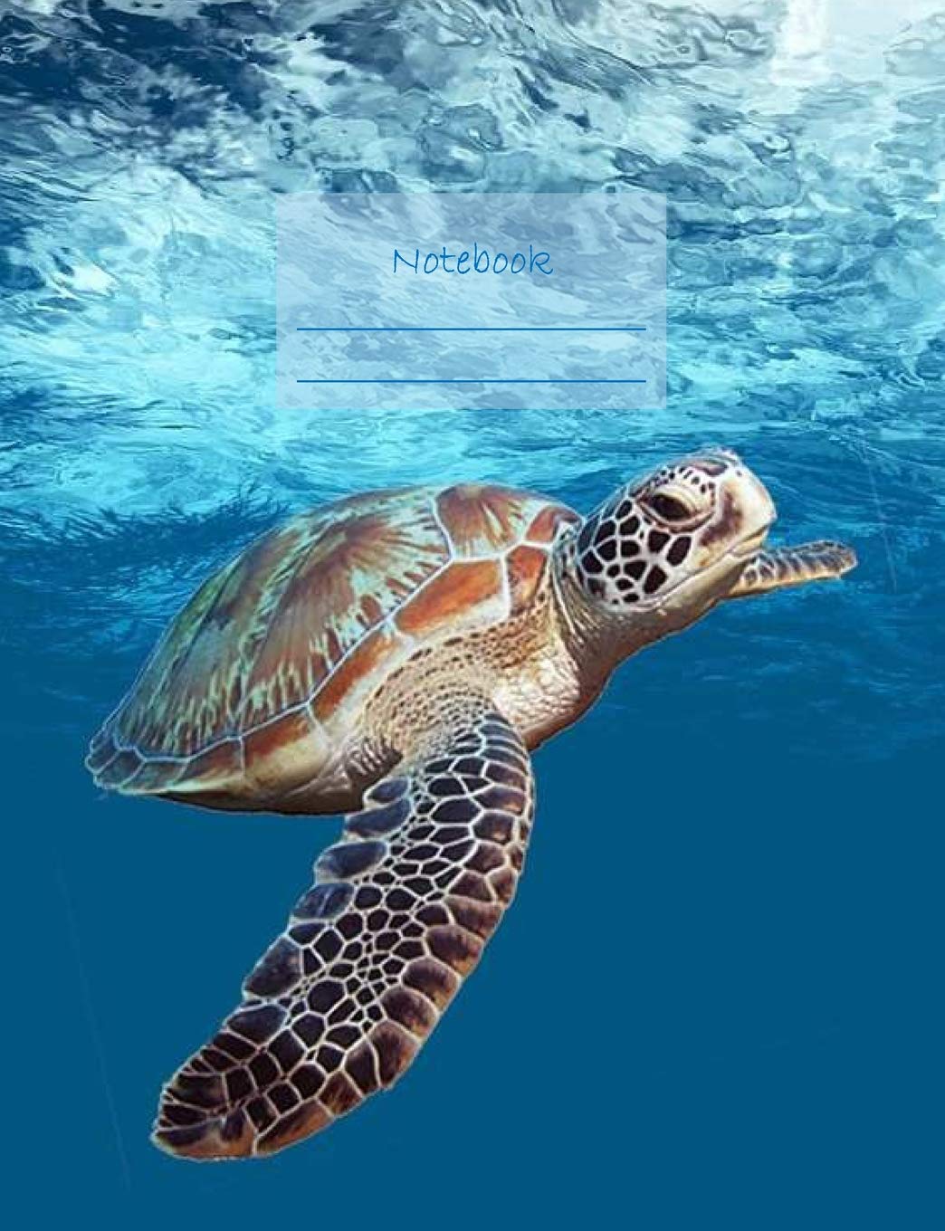 Notebook: Composition Notebook. College Ruled with Soft Matte Cover. 120 Pages. Perfect for School Notes, Ideal as a Journal or a Diary. 9.69 X 7.44. Great Gift Idea. (Sea Turtle Underwater Cover). baixar o livro de graça