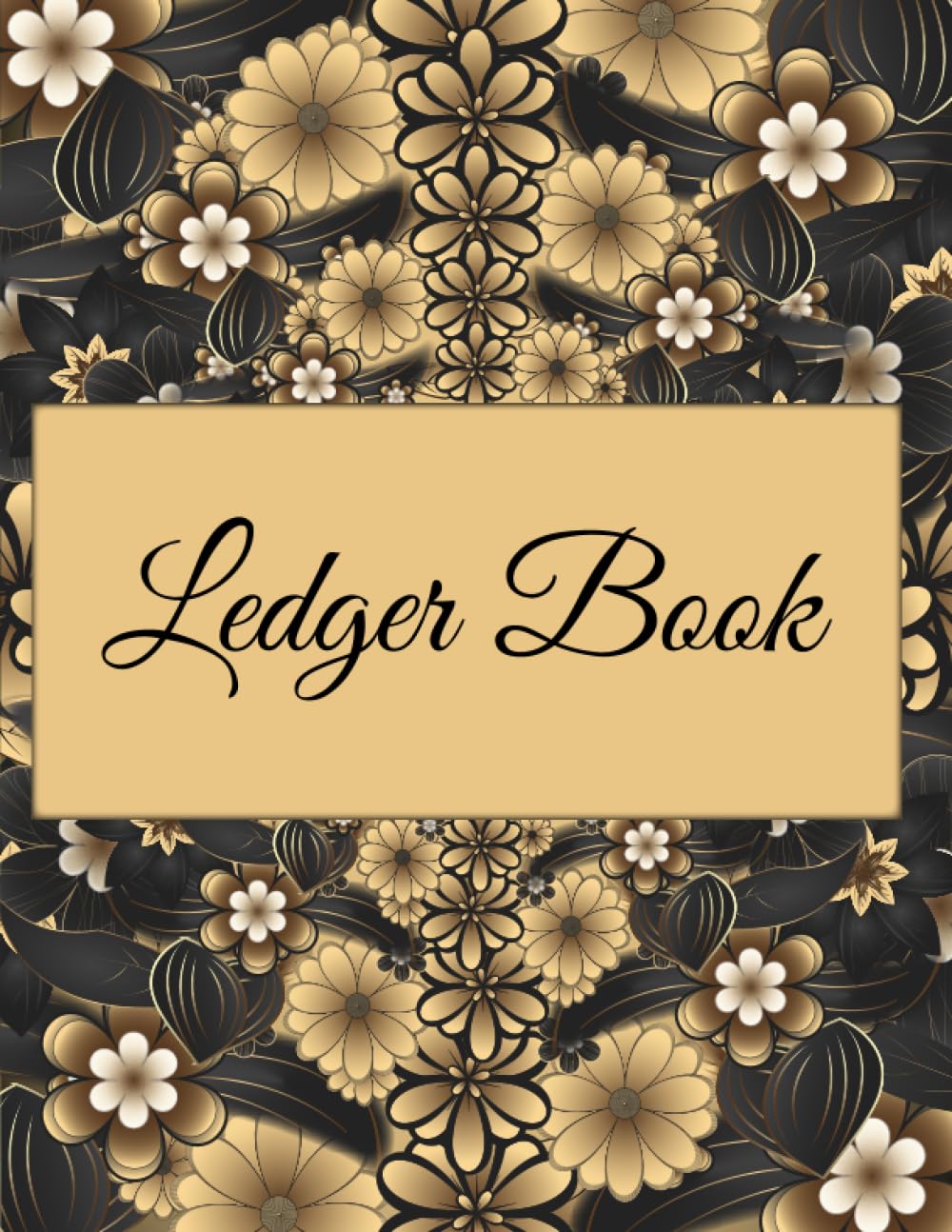 3 Column Ledger Book: Accounting Ledger Book for Small Business and Home Use | Ledger Books for Bookkeeping Large Print (8.5”x11”), 120 Pages, Blank Paper, Cute Floral Cover baixar livro de graça