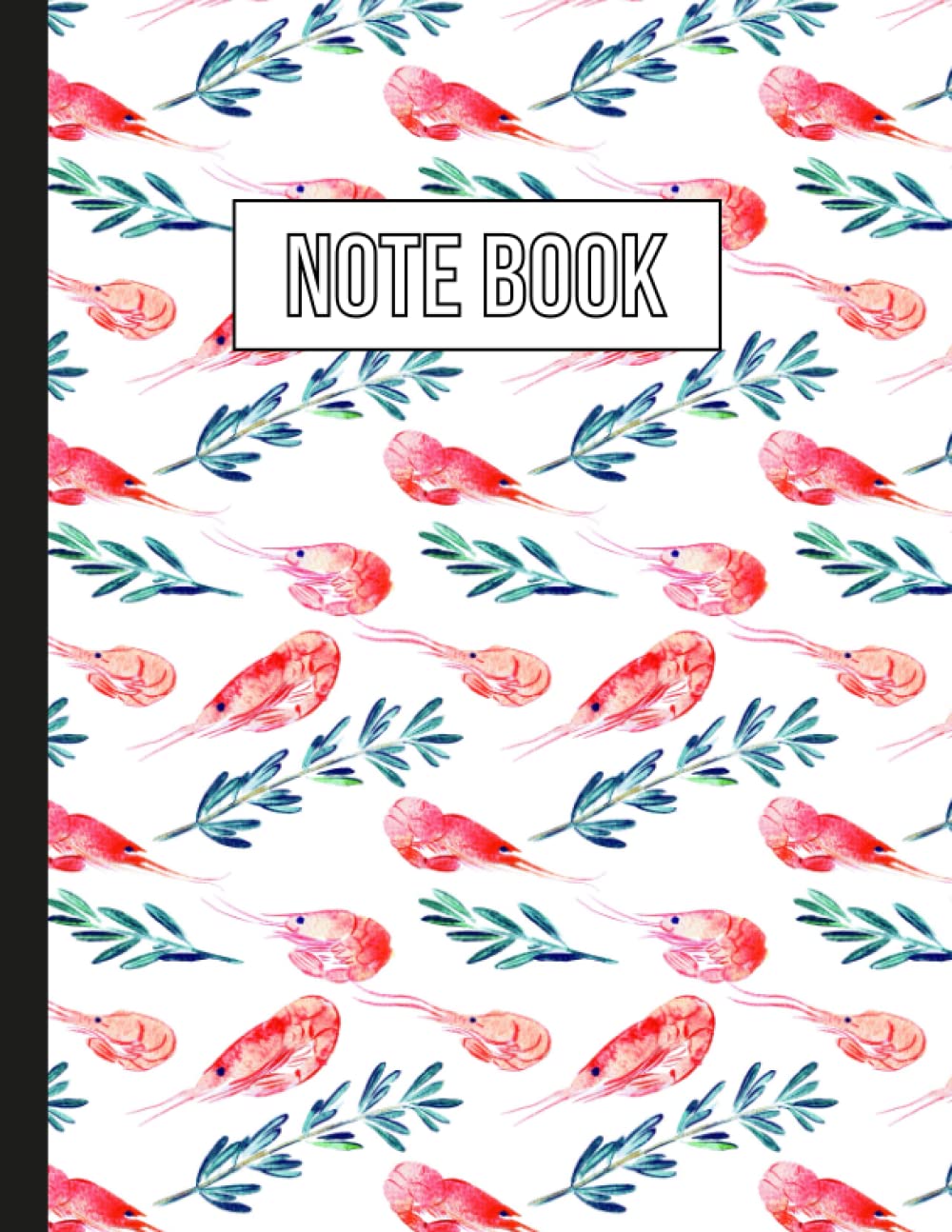 Shrimp Pattern Notebook: Shrimp Pattern Notebook College Ruled,101 pages,8.5 * 11, Shrimp Pattern Notebook for girls or Shrimp Pattern Notebook for boys baixar livro de graça