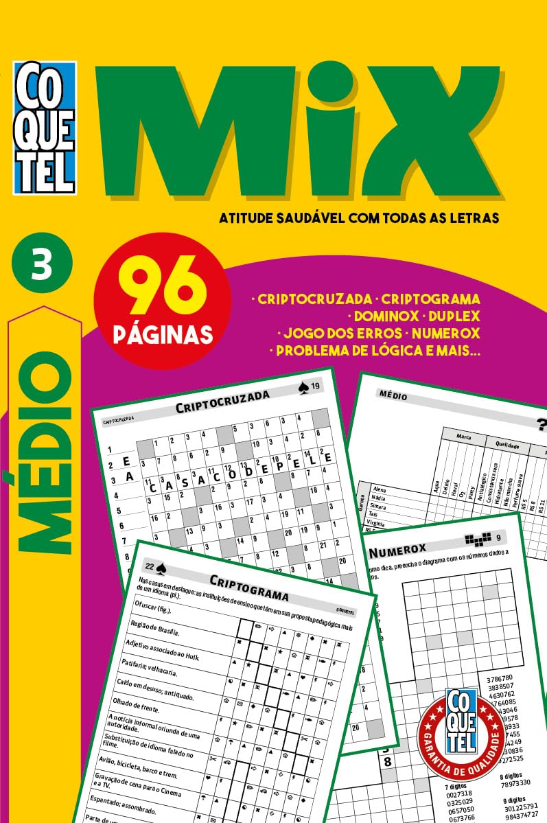 Livro Coquetel Mix 3 baixar o livro de graça