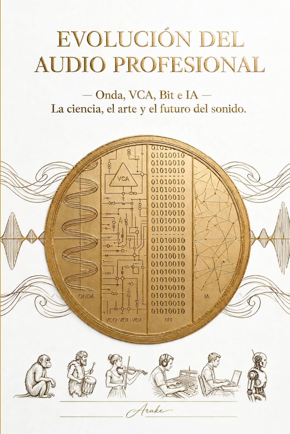 ler totalmente EVOLUCIÓN DEL AUDIO PROFESIONAL: Onda, VCA, Bit e IA - La ciencia, el arte y el futuro del sonido. De la cera de Edison a la inteligencia artificial (Spanish Edition)