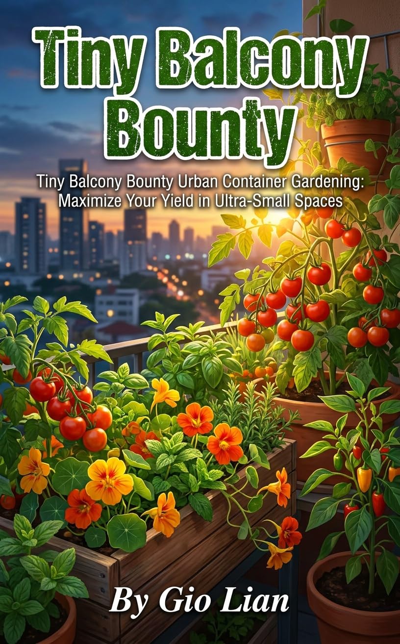 Tiny Balcony Bounty: Tiny Balcony Bounty Urban Container Gardening: Maximize Your Yield in Ultra-Small Spaces (English Edition) baixar livro de graça