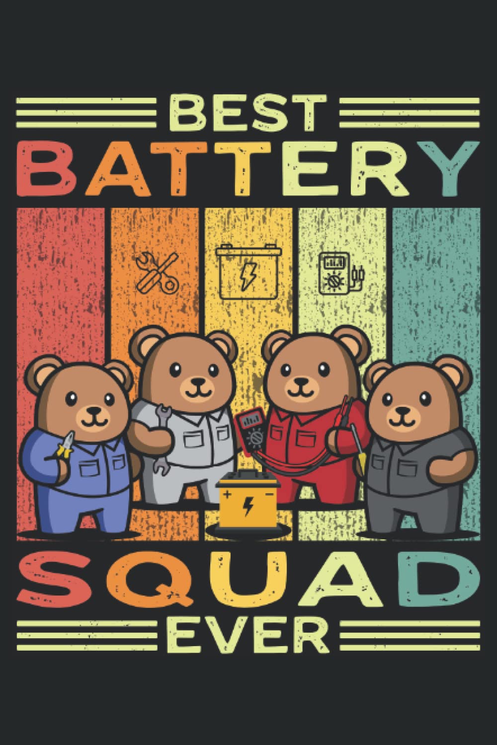 Best Battery Squad Ever: This is an awesome journal with prompts to write in for every Battery Repair Technician. This Notebook would make the perfect... for Every Battery Technician & Specialist. baixar o livro de graça