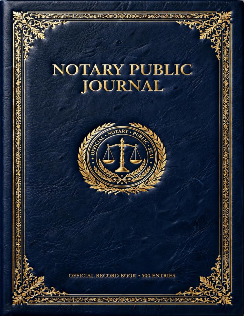 ler totalmente Notary Public Journal: Official Record of Notarial Acts - 200 Entries - All 50 States Compliant - Includes Thumbprint, ID Verification, Fee and Mileage Tracker - 8.5 x 11 Large Format