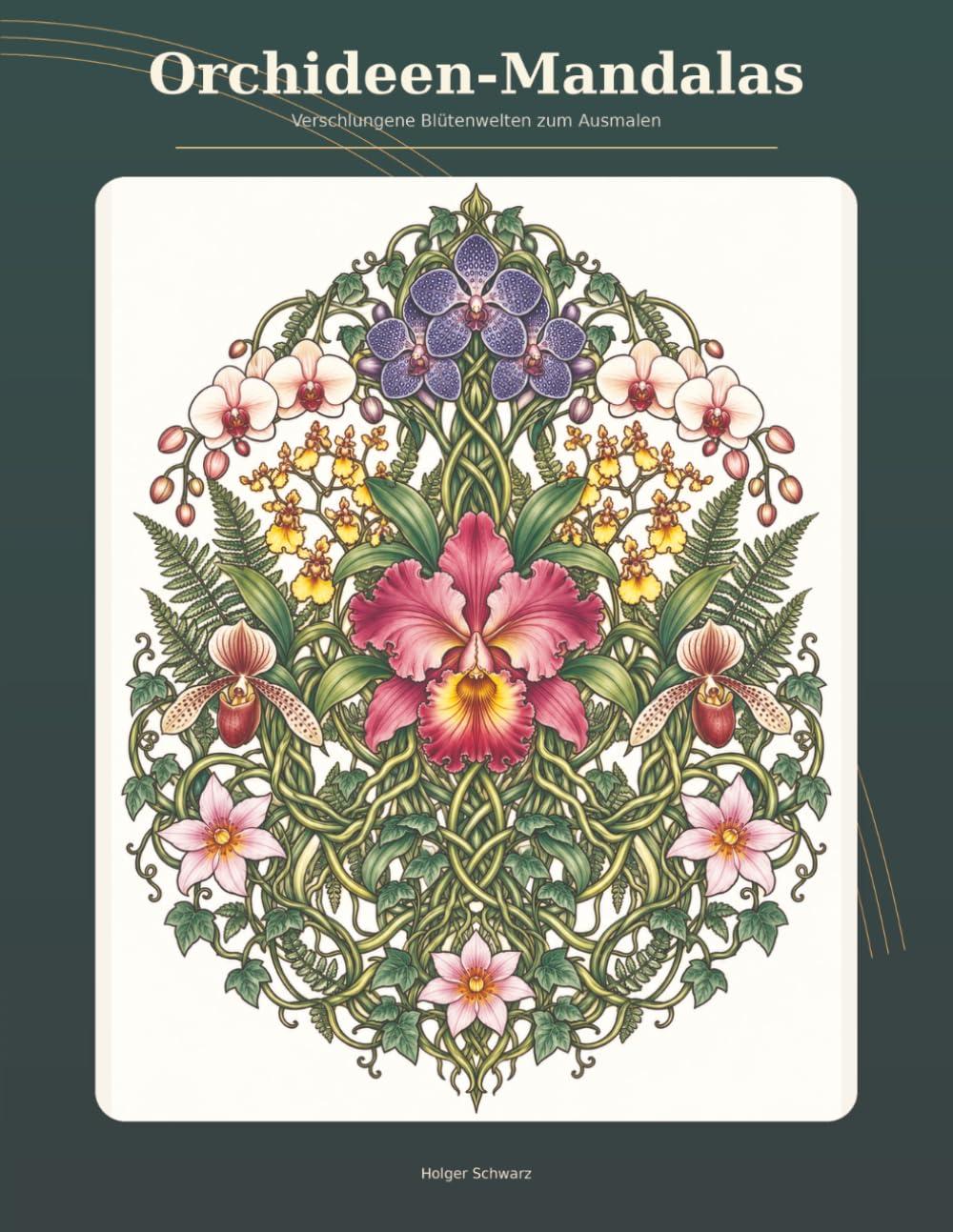 capítulo por capítulo baixar Orchideen-Mandalas: Verschlungene Blütenwelten zum Ausmalen (German Edition)