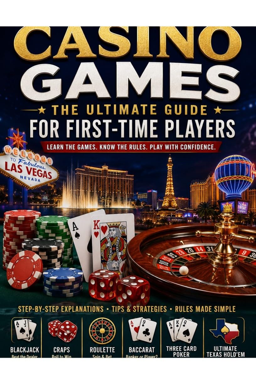 Casino Games: The Ultimate Guide for first-time players (English Edition)