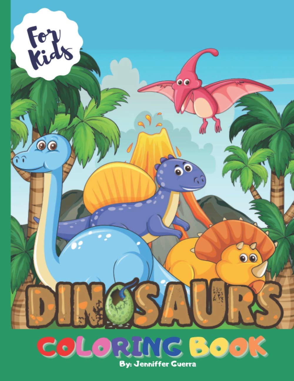 Dinosaurs Coloring Book: Dinosaur Coloring Book for Kids | coloring book kids | Gift for Boys and Girls, Ages 4-8 | Coloring book for young children baixar o livro de graça