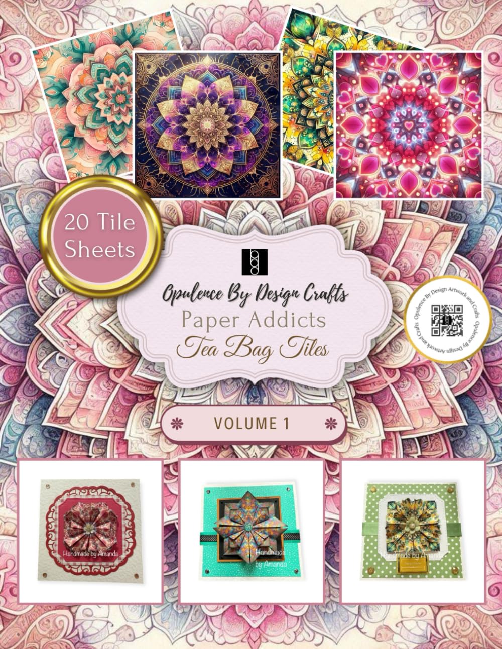 Opulence By Design Crafts - Cut and Craft Activity Book - Volume 1 Tea Bag Folding Tiles Book baixar livro de graça