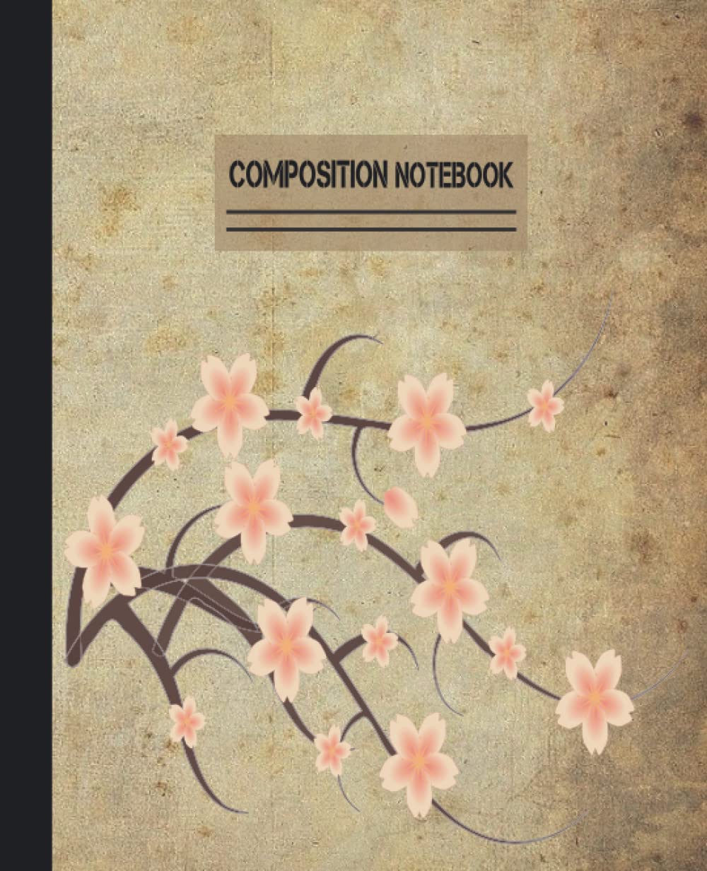 Composition Notebook: Vintage Botanical Flower Illustration, college Ruled 110 pages. baixar o livro de graça