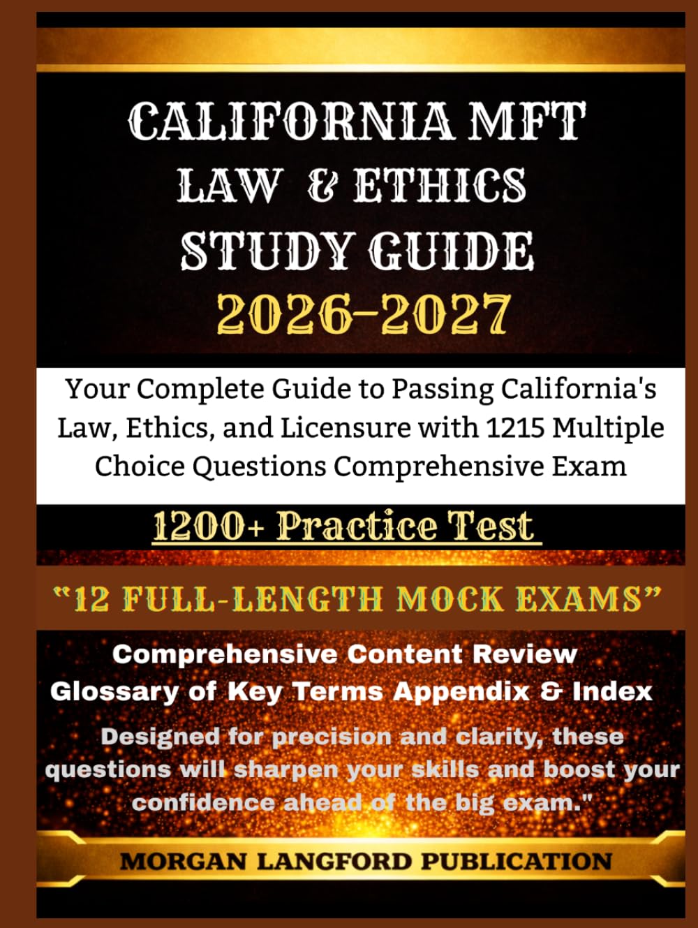 capítulo por capítulo baixar CALIFORNIA MFT LAW & ETHICS STUDY GUIDE 2026-2027 EDITION: Your Complete Guide to Passing California's Law, Ethics, and Licensure with 1215 Multiple Choice Questions Comprehensive Exam