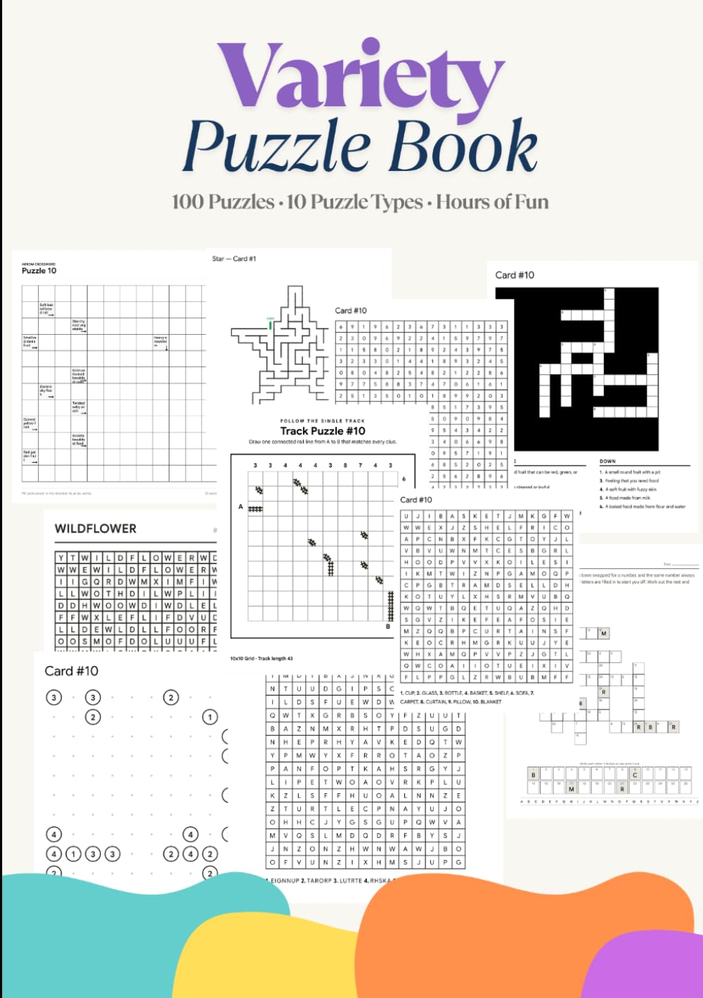 capítulo por capítulo baixar Variety Mixed Puzzles Book A5: 100 Puzzles Featuring Word Searches, Mazes, Crosswords, Codewords, Number Puzzles & More