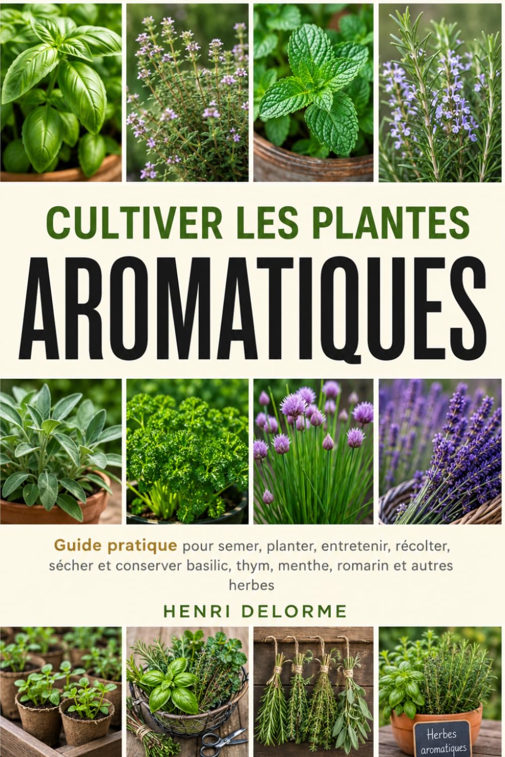 capítulo por capítulo baixar CULTIVER LES PLANTES AROMATIQUES: Guide pratique pour semer, planter, entretenir, récolter, sécher et conserver basilic, thym, menthe, romarin et autres herbes (French Edition)