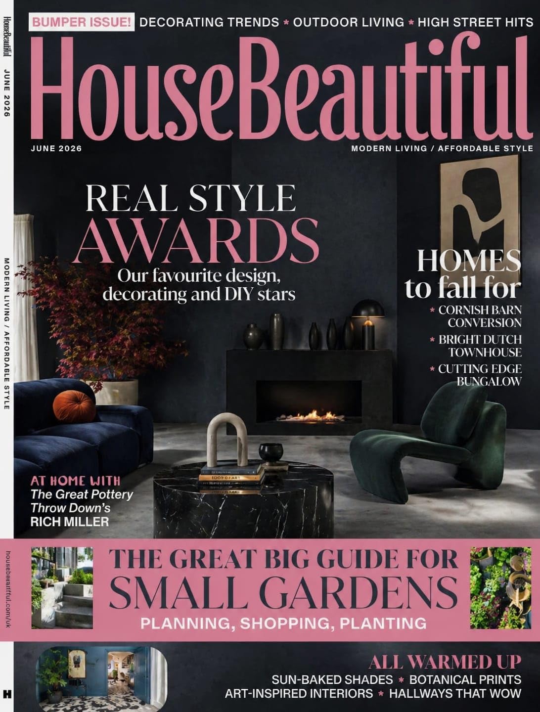 ler totalmente Home Decor Magazine Featuring Interior Design Ideas Modern Living Inspiration Homes to Fall For Small Gardens Guide Planning Shopping Planting and Practical... Tips for Everyday Living (English Edition)