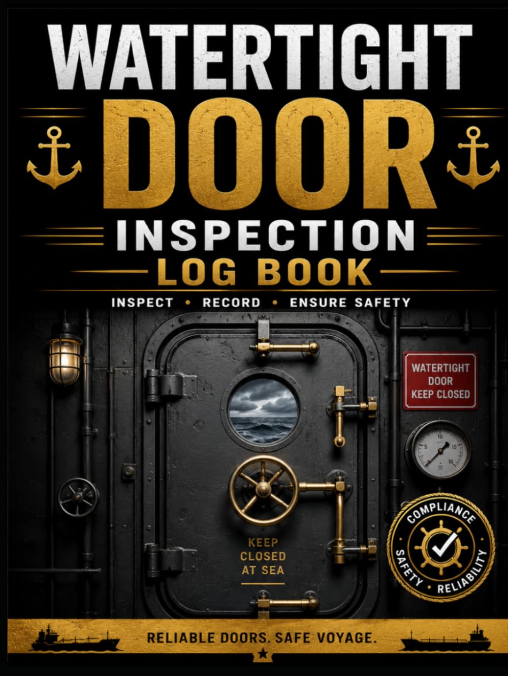 Watertight Door Inspection Log Book: Marine Watertight Door Inspection Record for Ships and Vessels, Condition Checks, Leakage Tests, Defects, Corrective Actions and Sign-Off baixar o livro de graça