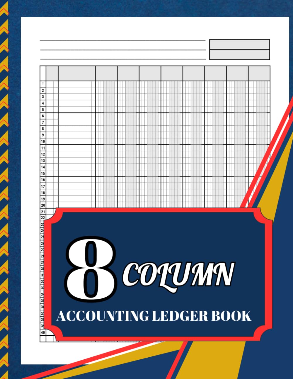 8 Column Accounting Ledger Book: General Ledger Accounting Book / Personal Finance and Bookkeeping / 8.5 x 11 inches 120 pages / Columnar Pad 8 Column... Businesses, and Financial Enthusiasts) baixar livro de graça
