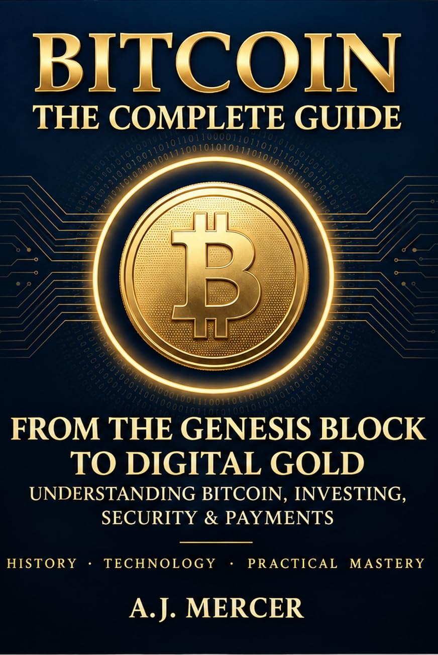 ler totalmente Bitcoin: The Complete Guide: From the Genesis Block to Digital Gold: Understanding Bitcoin, Investing, Security & Payments (English Edition)