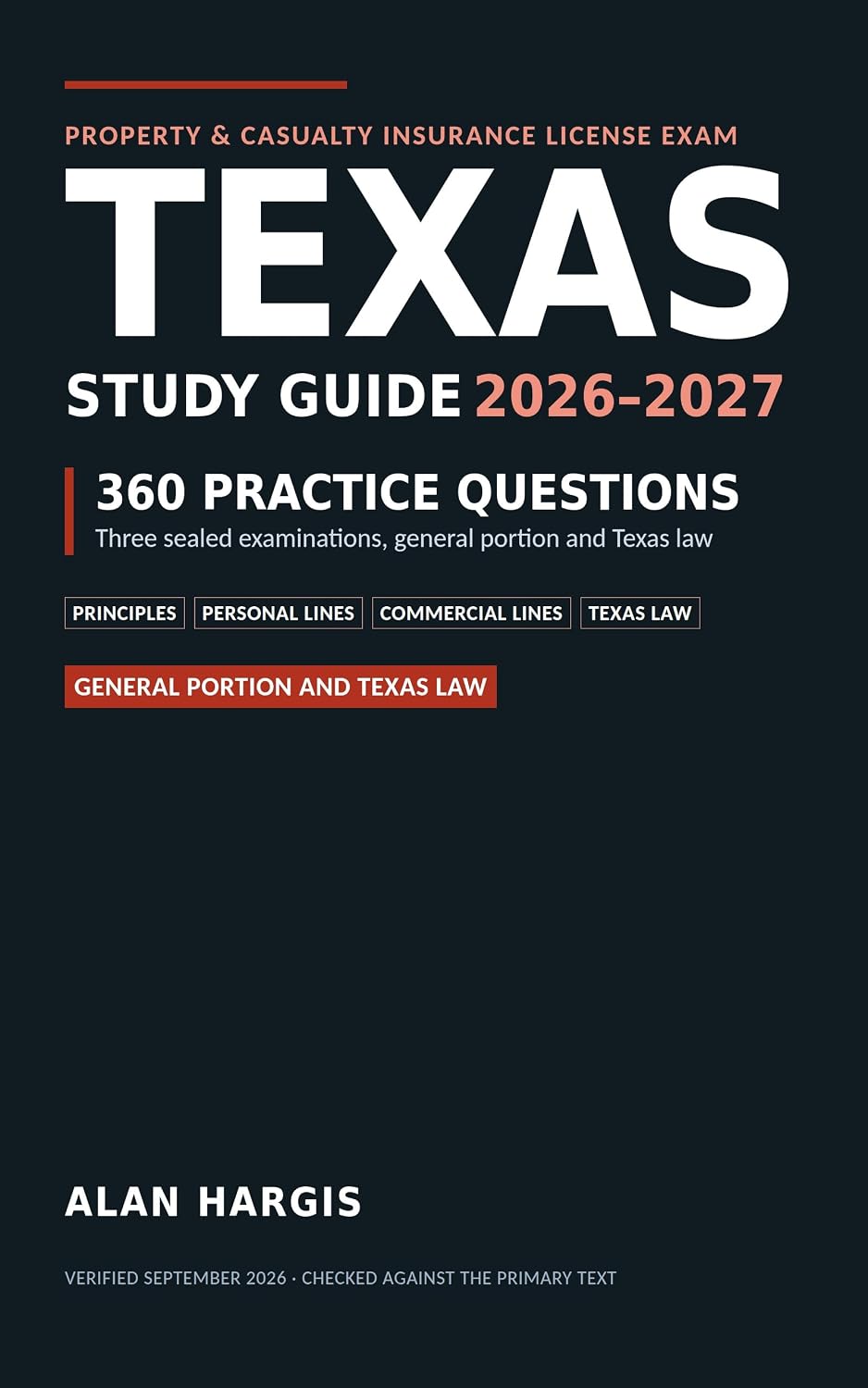 capítulo por capítulo baixar Texas Property and Casualty Insurance License Exam Study Guide: 360 Practice Questions, Three Sealed Examinations, Every Answer Cited to Its Source. General Portion and Texas Law (English Edition)