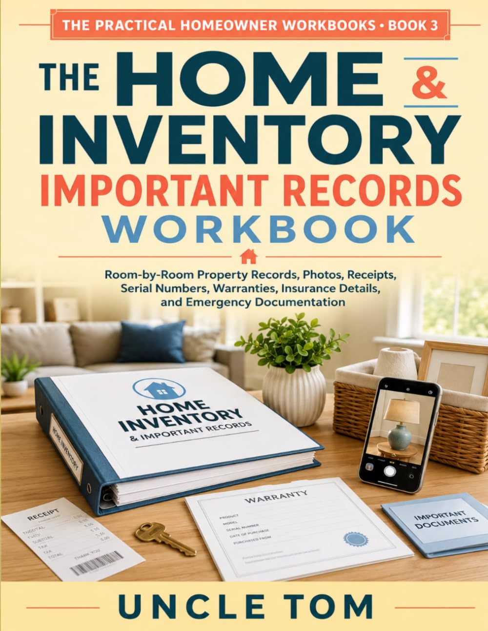 The Home Inventory & Important Records Workbook: Room-by-Room Property Records, Photos, Receipts, Serial Numbers, Warranties, Insurance Details, and Emergency Documentation baixar livro de graça