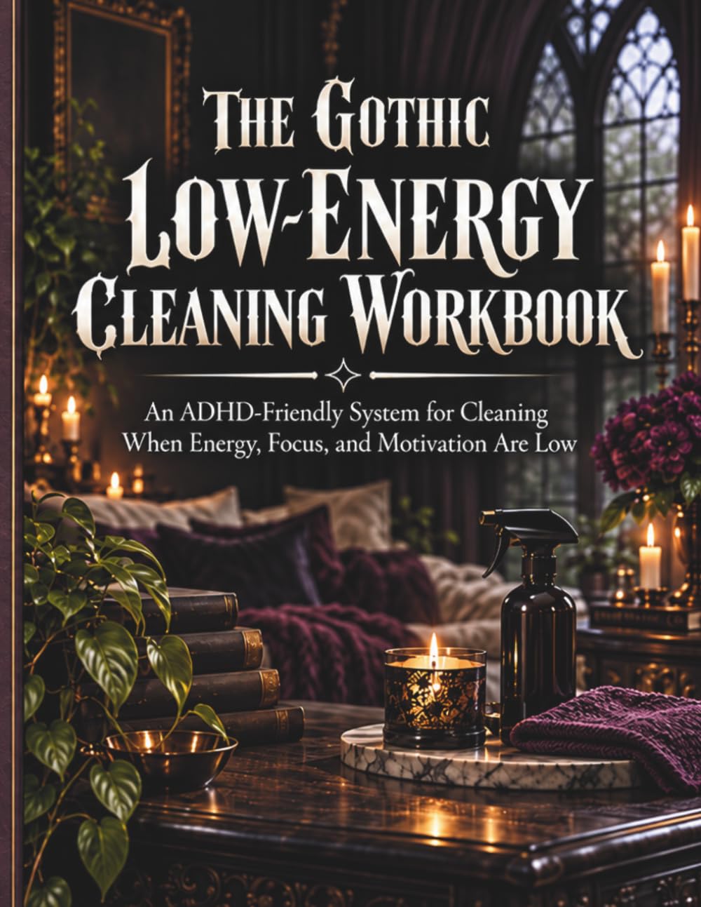 capítulo por capítulo baixar The Gothic Low-Energy Cleaning Workbook: An ADHD-Friendly System for Cleaning When Energy, Focus, and Motivation Are Low