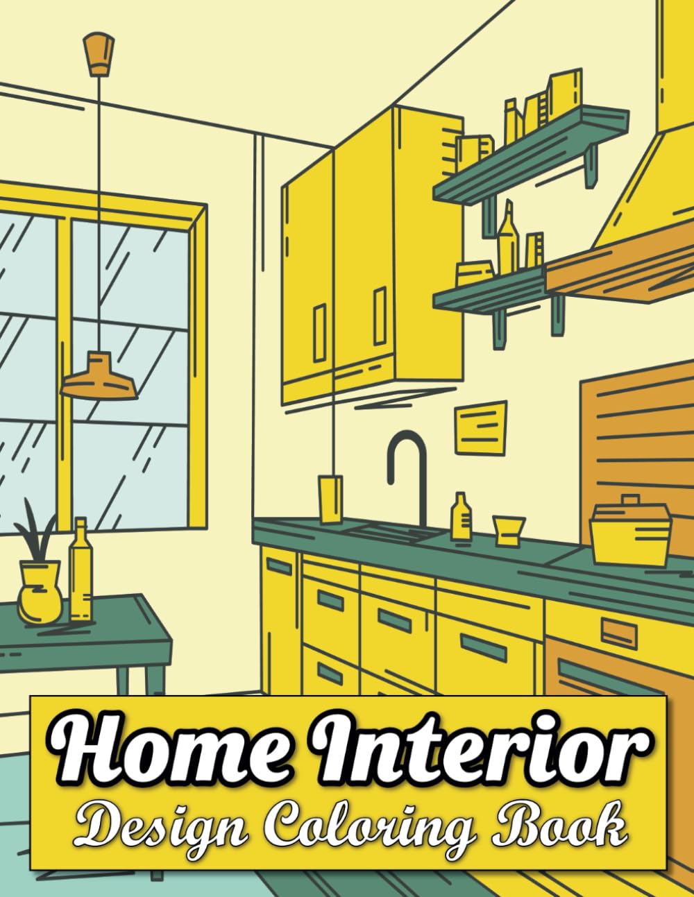 Home Interior Design Coloring Book: Color Home Interior Furnishing Designs 50+ Coloring page Coloring Your Perfect Home Space, Coloring Your Dream Interiors baixar o livro de graça