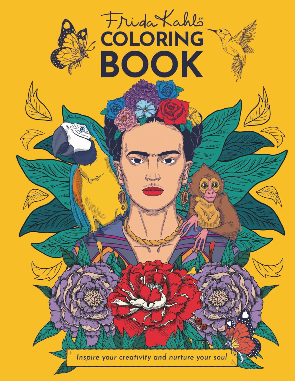 capítulo por capítulo baixar Frida Kahlo - Official Coloring Book: A Journey Through 64 Pages of Art, Creativity & Expression