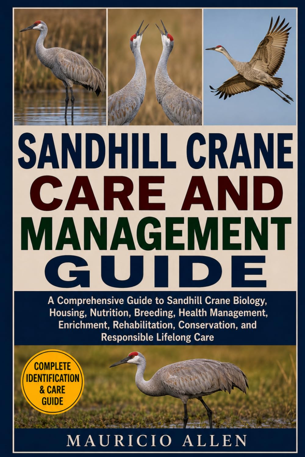 SANDHILL CRANE CARE AND MANAGEMENT GUIDE: A Comprehensive Guide to Sandhill Crane Biology, Housing, Nutrition, Breeding, Health Management,... Conservation, and Responsible Lifelong Care baixar o livro de graça