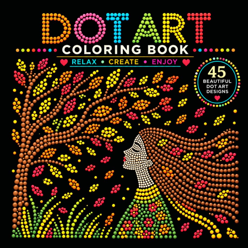 ler totalmente Dot by Letter Coloring Book for Adults – Cozy Autumn Vibes: Flowers,Landscape, Animals & More Dot Art Meditations for Relaxation, Stress Relief and... Activity Book for Adults, Teens and Beginners