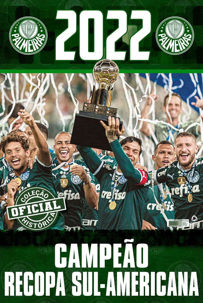 Coleção Oficial Histórica Palmeiras Edição 27 - Pôster Recopa Sul-Americana 2022 baixar livro de graça