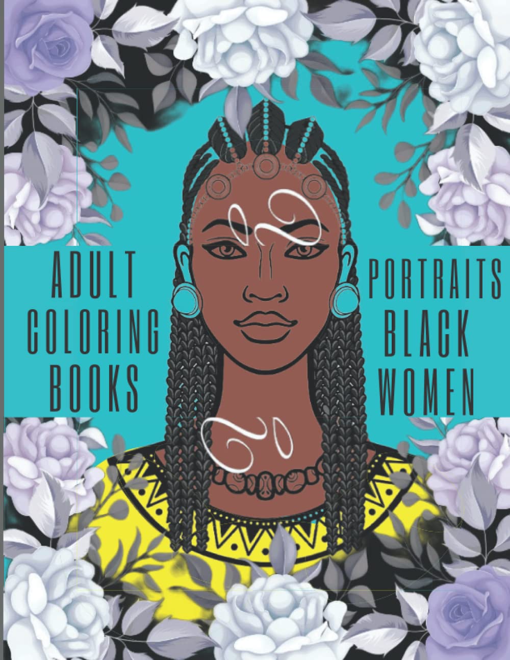 capítulo por capítulo baixar adult coloring books portraits black women: adults coloring book 2022, for stress relief and relaxation 8.5x11 inches 50 pages