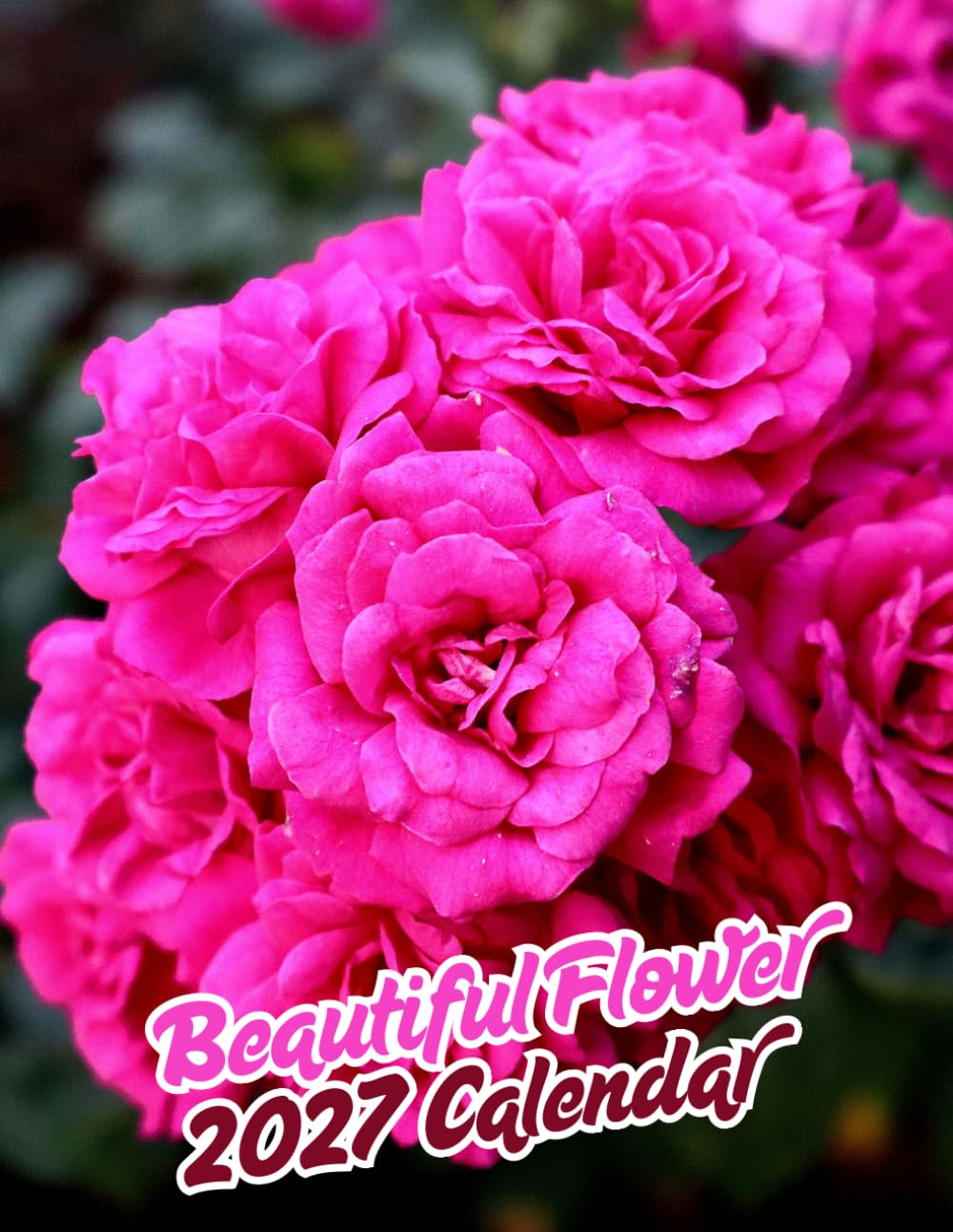 Beautiful Flowers 2027 Calenda r: A Year of Beautiful Flowers | September 2026 – December 2027