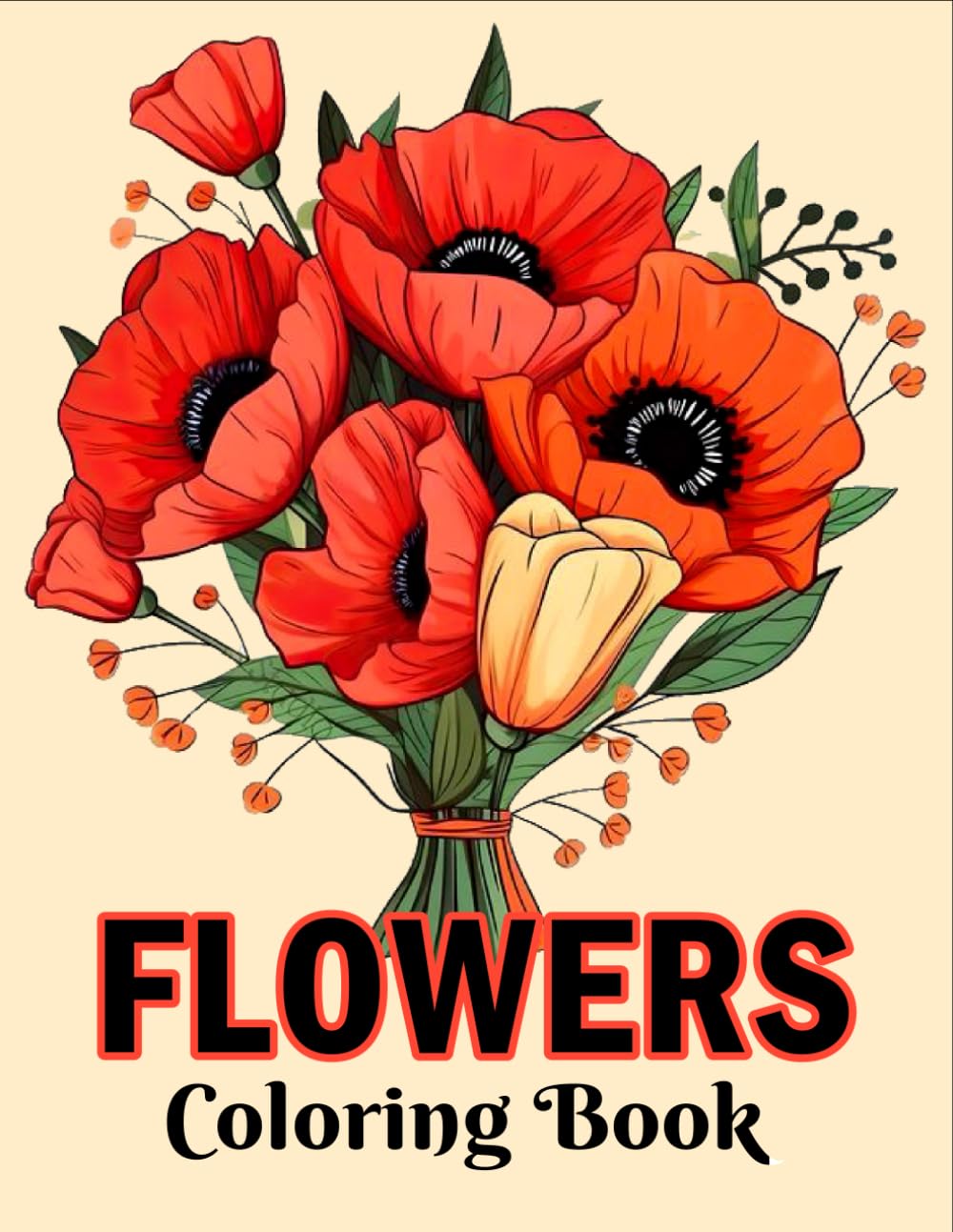 Flower Coloring Book: Easy Coloring Book with Simple Flowers, Objects, Designs for Adults baixar livro de graça