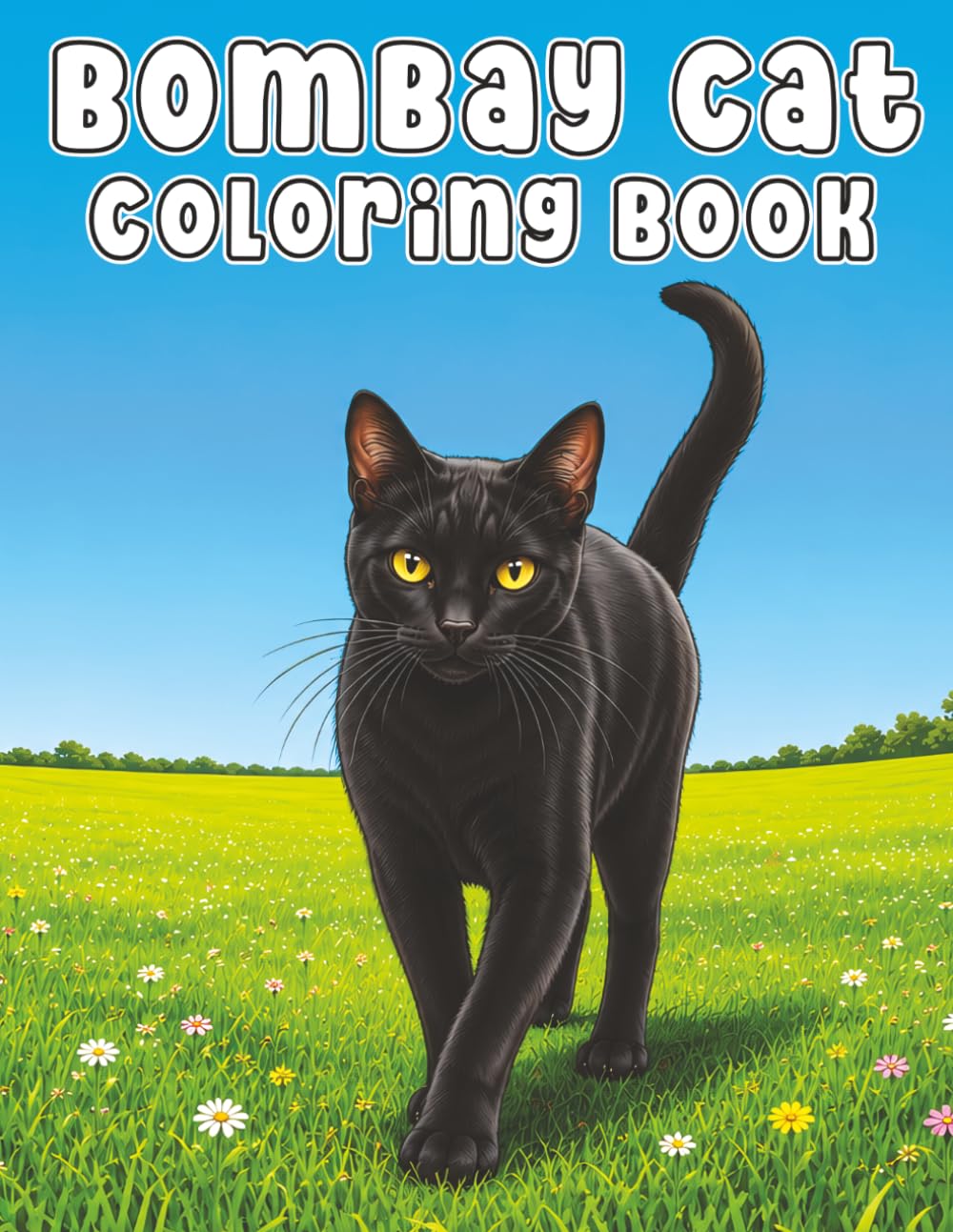 Bombay Cat: Elegant Black Cat Coloring Book Featuring Playful Adventures, Cozy Everyday Moments, Curious Companions, and Relaxing Creative Fun for Cat Lovers (My Cute Cats Collection) baixar o livro de graça