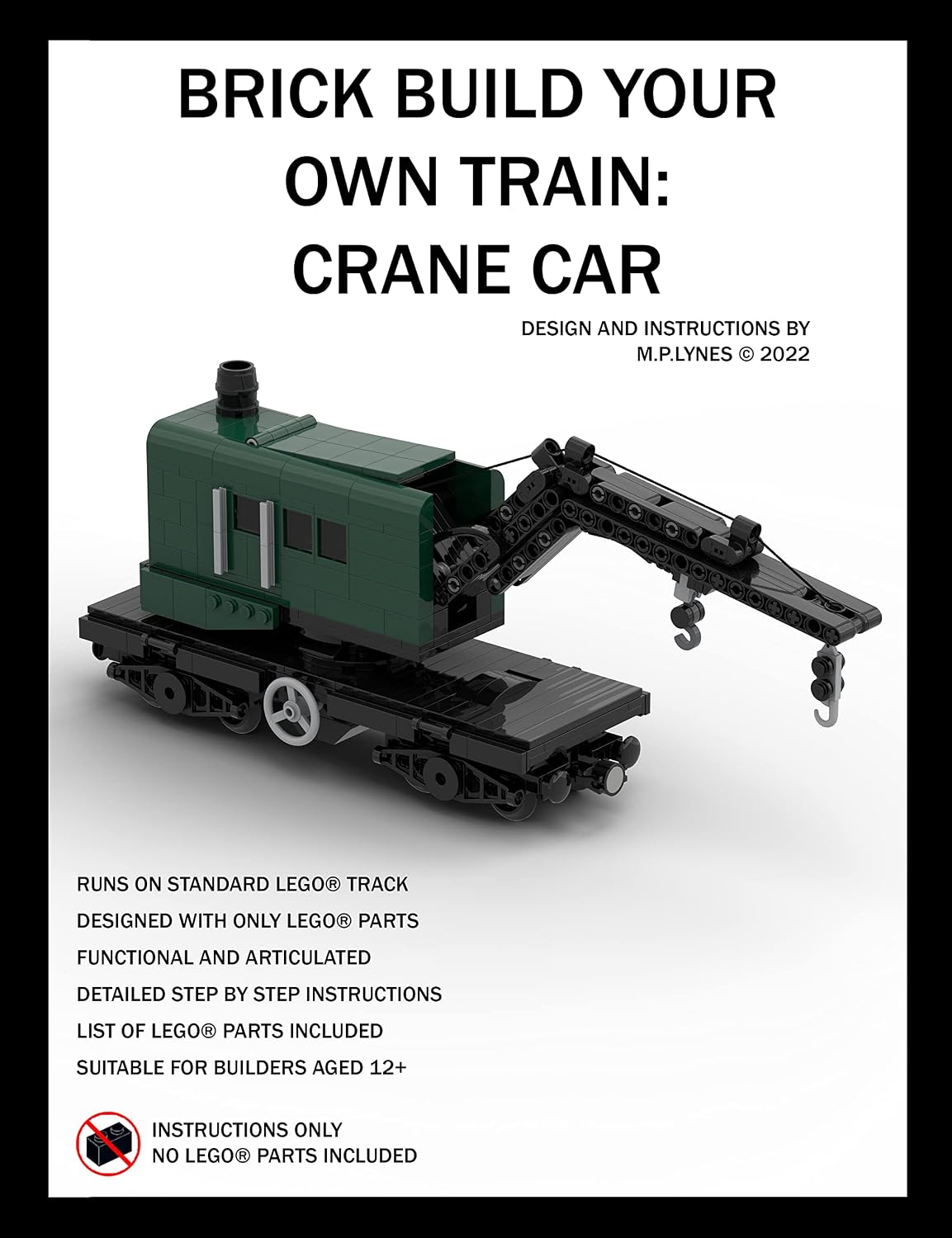 BRICK BUILD YOUR OWN TRAIN: CRANE CAR (English Edition) baixar o livro de graça