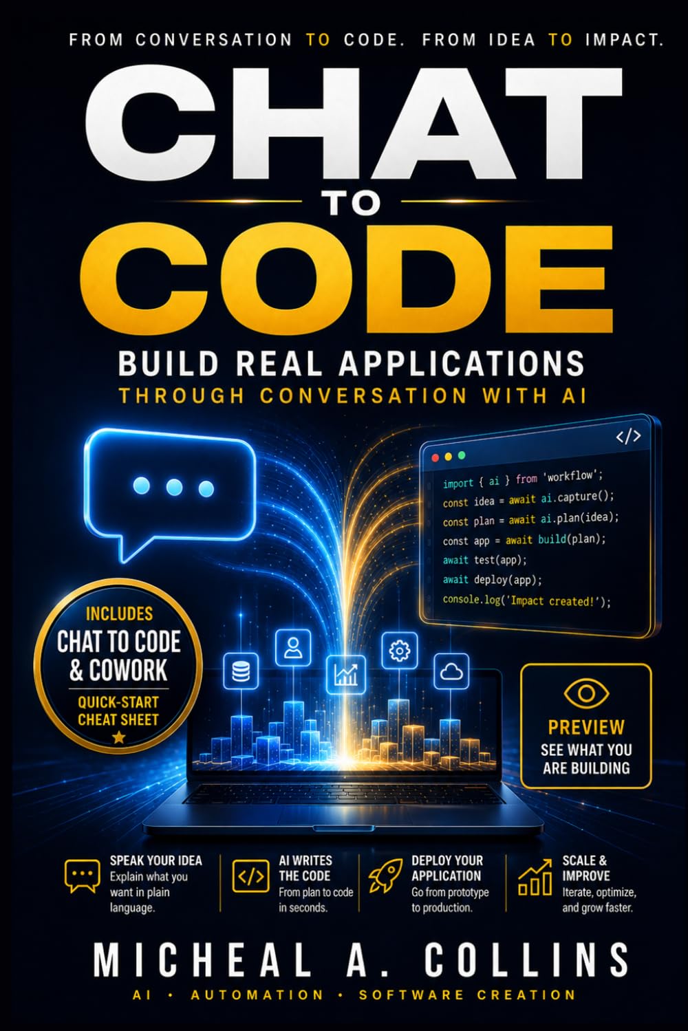 Chat to Code: Build Real Applications Through Conversation with AI baixar livro de graça