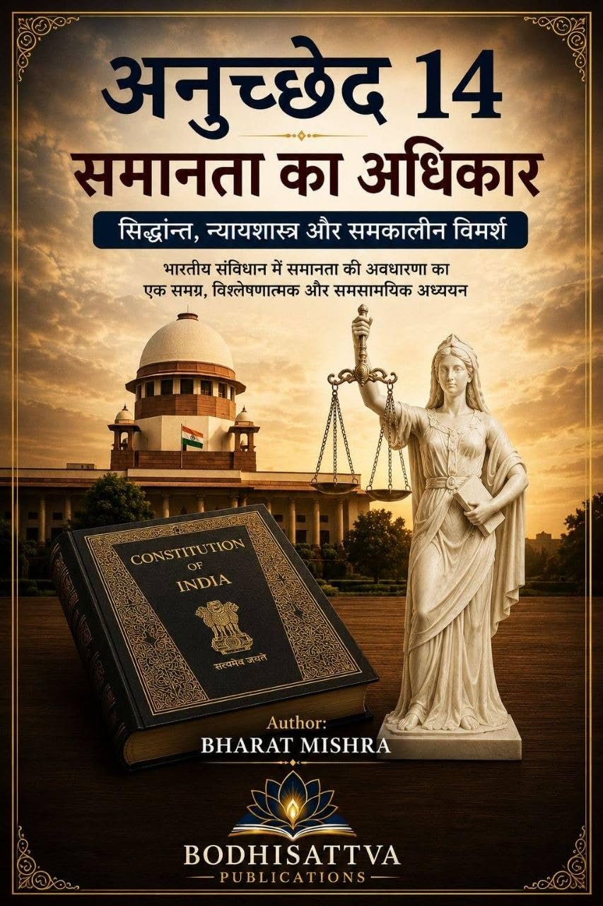 “अनुच्छेद 14: समानता का अधिकार — सिद्धान्त, न्यायशास्त्र और समकालीन विमर्श”: भारतीय संविधान के अनुच्छेद 14 का दार्शनिक एवं न्यायिक विश्लेषण. (Hindi Edition) baixar o livro de graça