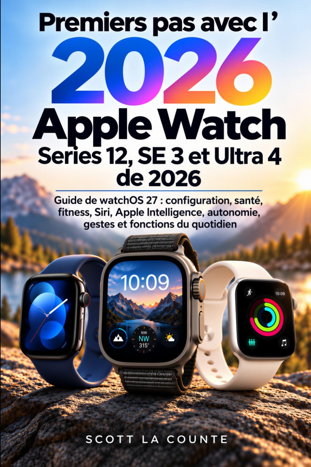 Premiers pas avec l'Apple Watch Series 12, SE 3 et Ultra 4 de 2026: Guide de watchOS 27: configuration, santé, fitness, Siri, Apple Intelligence, autonomie, gestes et fonctions du quotidien baixar livro de graça