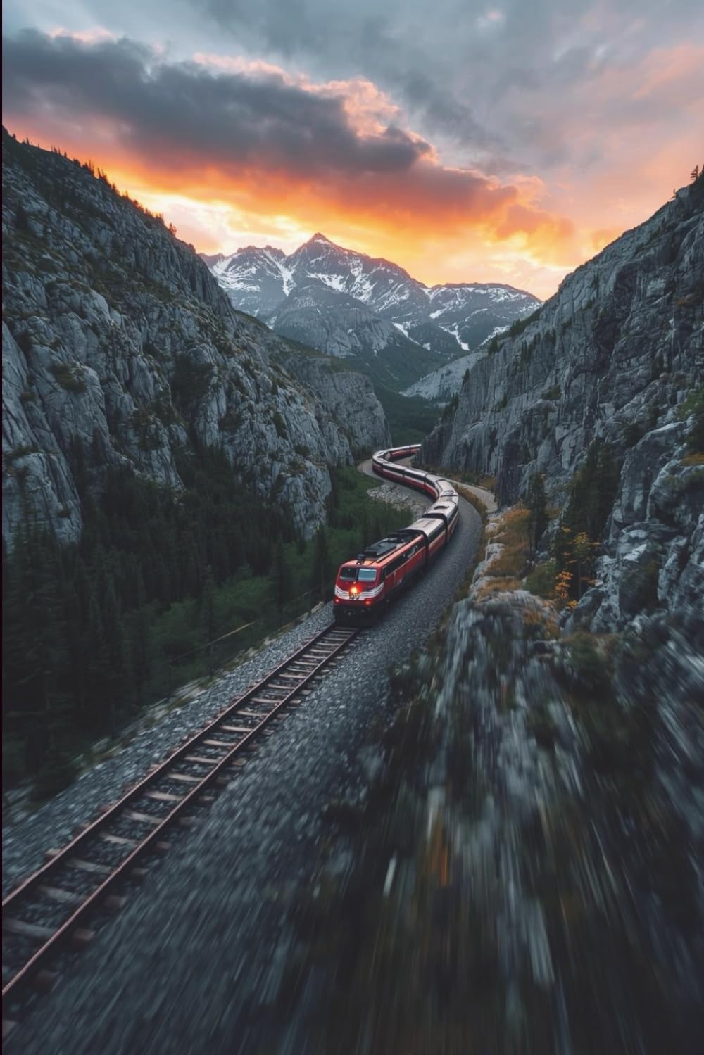 ler totalmente Railway Notebook: 120 Page Blank Lined Journal For Train Lovers.