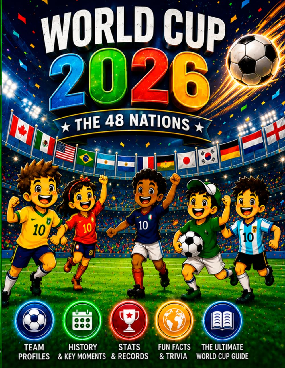 capítulo por capítulo baixar 2026 World Cup: All 48 Soccer Nations: Fun facts, history, stats and curiosities about every country in the biggest soccer tournament ever — the ultimate fan guide to the 2026 World Cup
