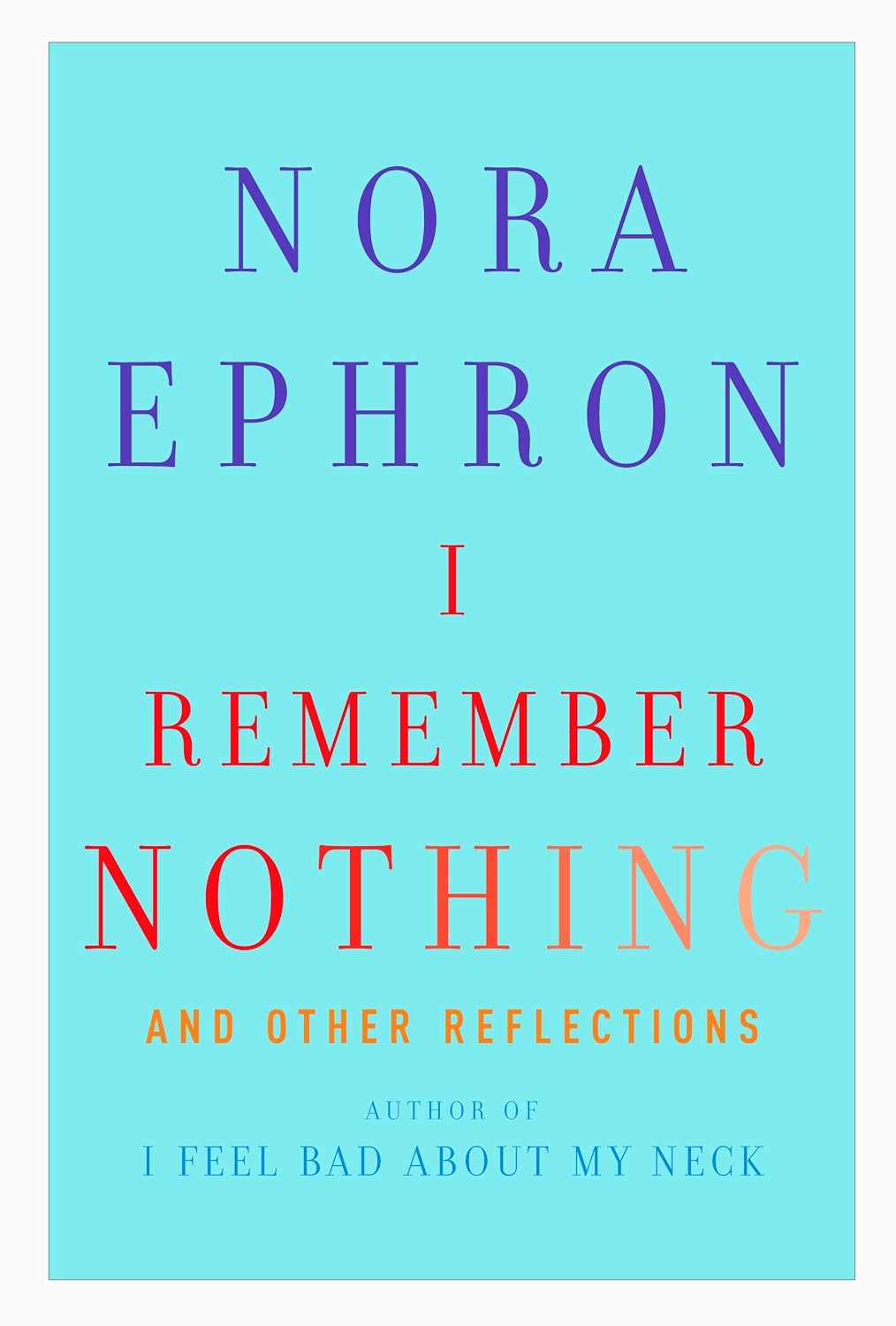 capítulo por capítulo baixar I Remember Nothing: and Other Reflections