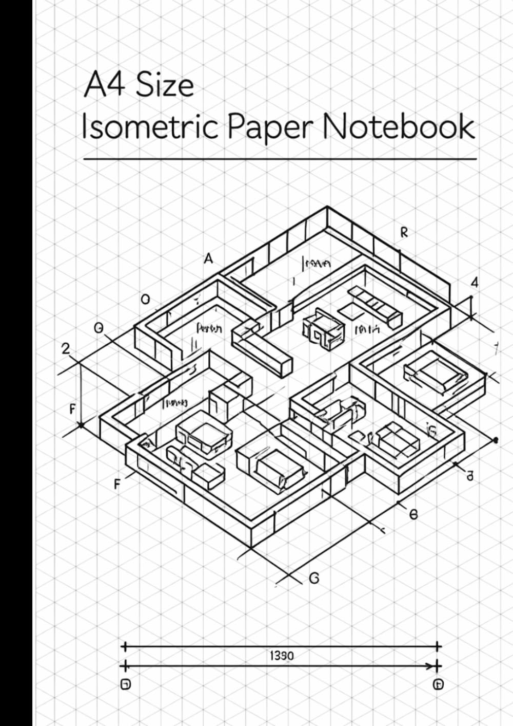 capítulo por capítulo baixar A4 Size Isometric Paper Notebook: 3D Drawings - Blank Graph Paper - Architect & Engineers Technical Drawing,Designers, Artists and Students.