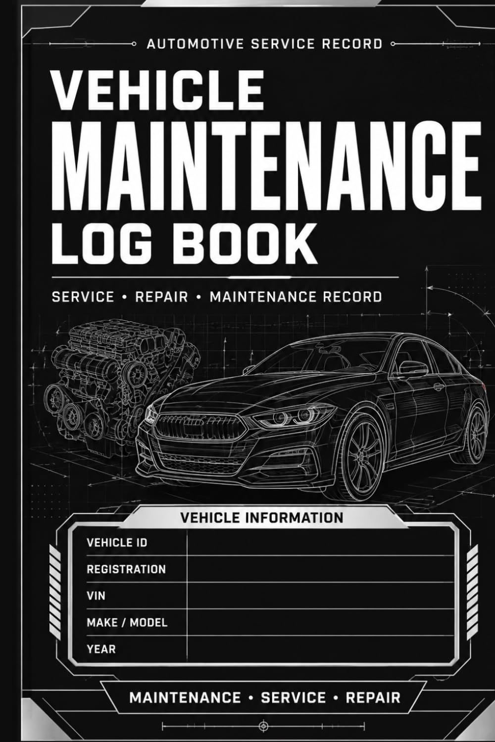 capítulo por capítulo baixar Vehicle Maintenance Log Book: A Complete Auto Service Record Journal for Car Owners | Oil Changes, Repairs, Mileage, Fuel & Inspection Tracker for Cars, Trucks & SUVs