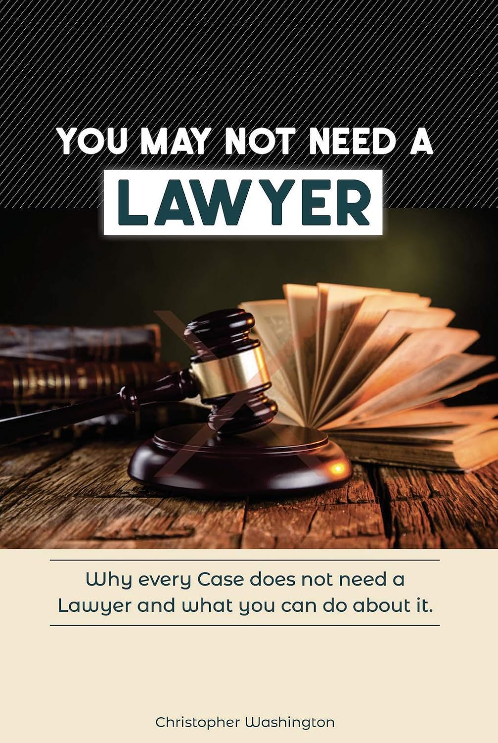 You May Not Need a Lawyer: Why Every Case does not Need a Lawyer and What You Can Do about it (English Edition) baixar livro de graça